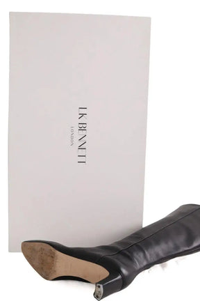 Bottes LK Bennett Margarite Noir en Cuir