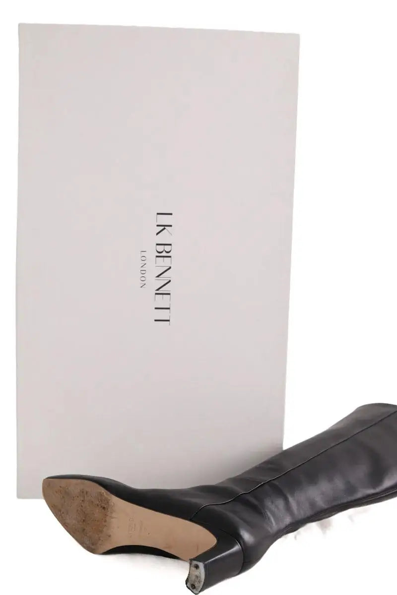 Bottes LK Bennett Margarite Noir en Cuir