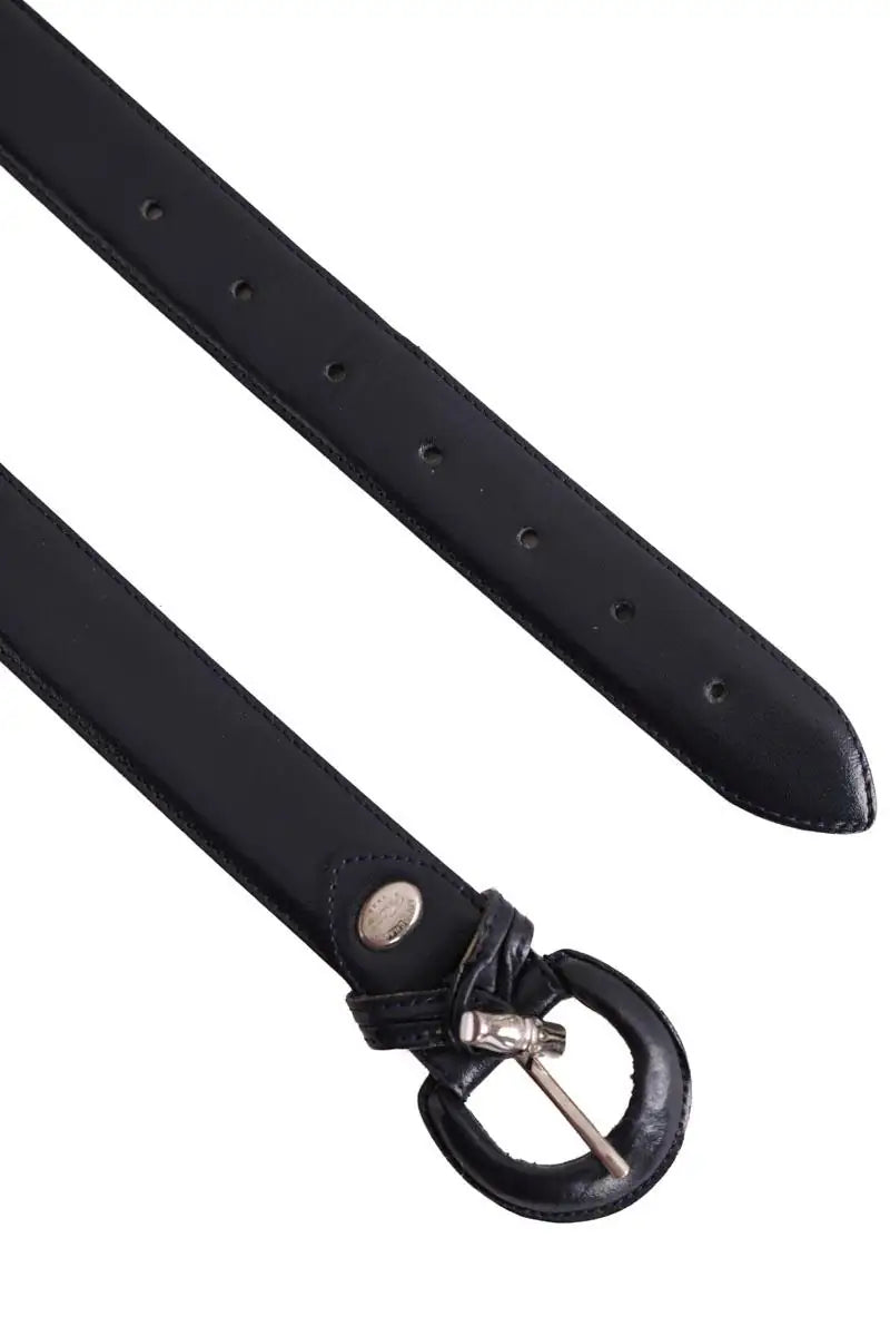 Ceinture en cuir Longchamp Marine en Cuir
