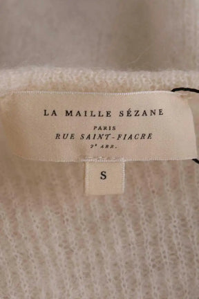 Cardigan Sézane Ecru en Laine