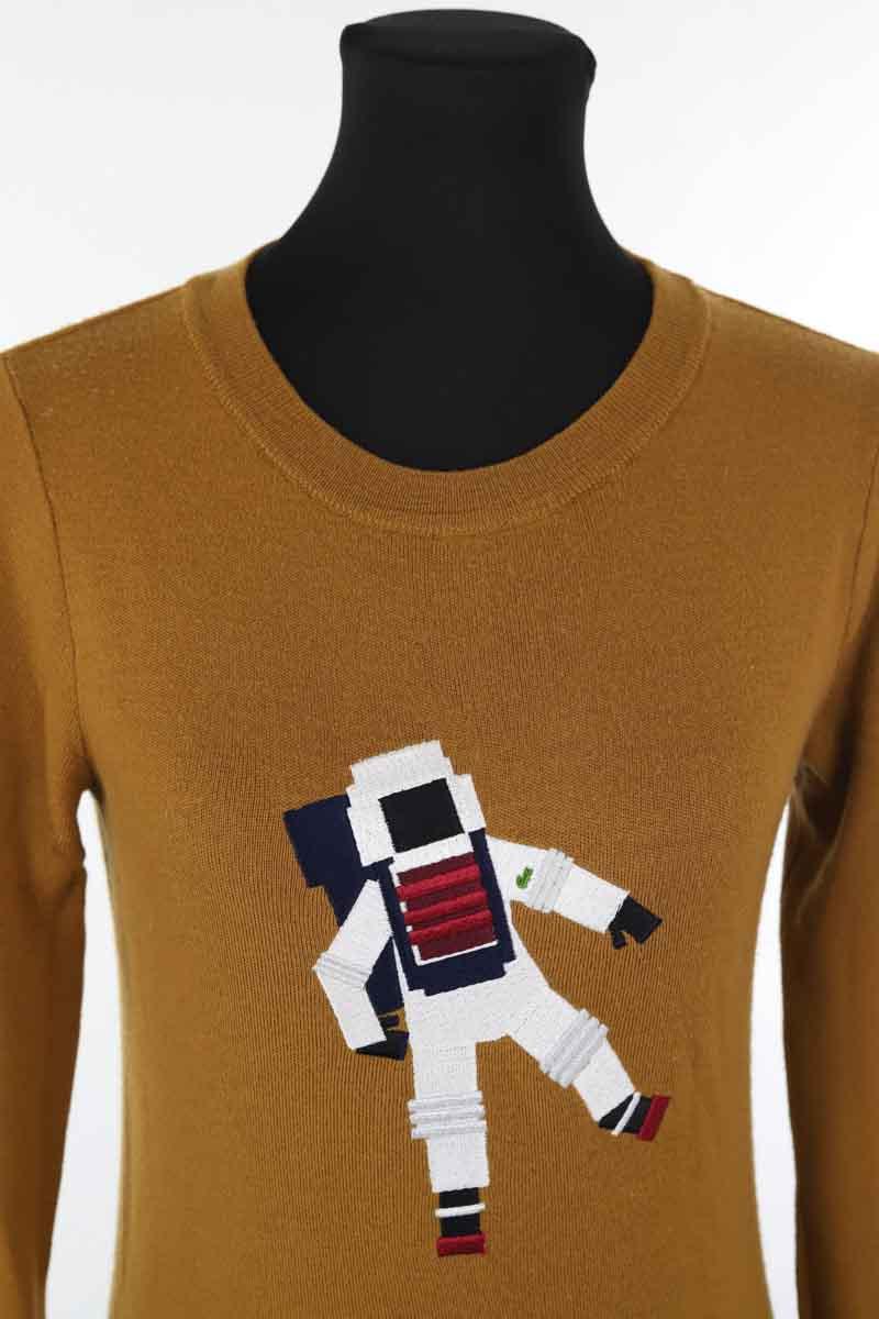 Pulls Lacoste  Marron