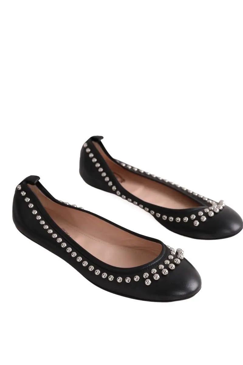 Ballerines Tod's Noir en Cuir
