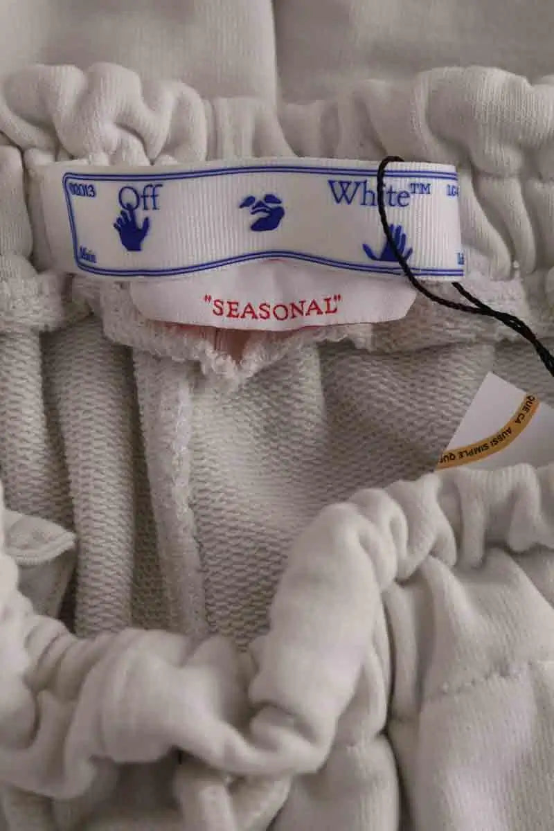 Pantalon de sport Off White Blanc en Coton