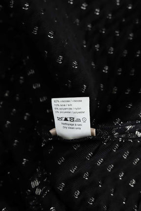 Mi-longueur Alaïa  Noir