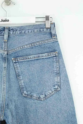 Jean large Agolde Bleu en Coton