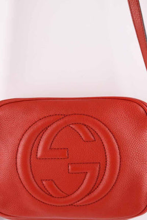 Sacs à bandoulière Gucci Soho Rouge