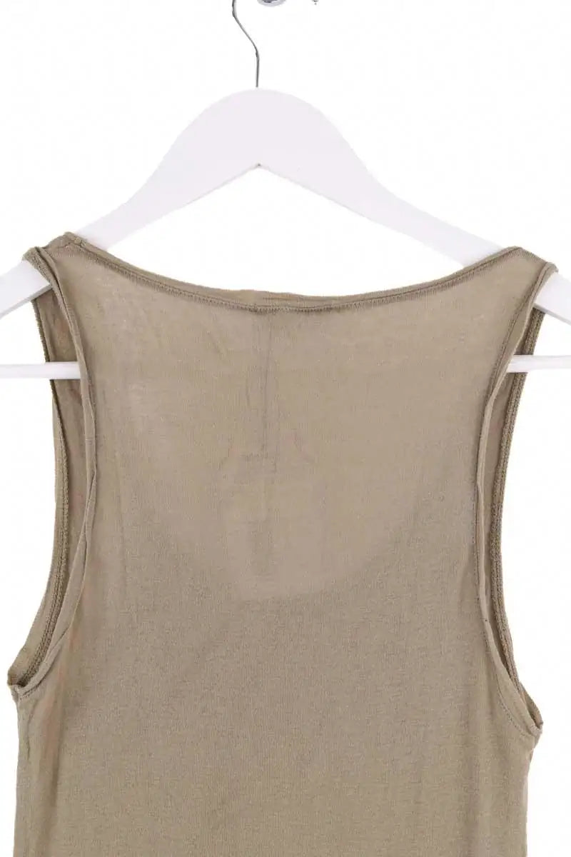 Top sans manche American Vintage Kaki en Viscose