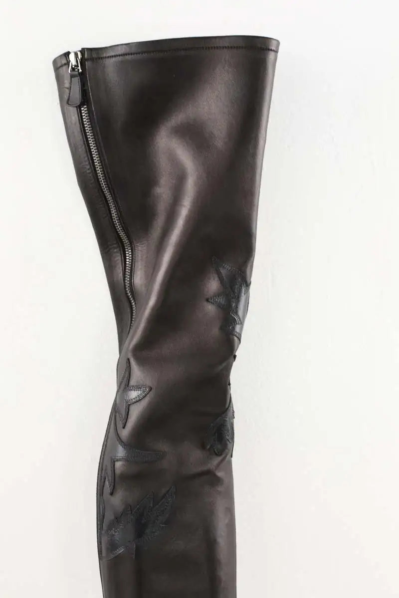 Bottes western Chanel  Noir