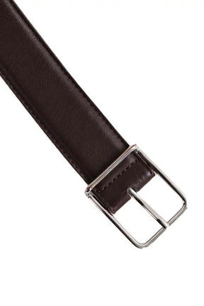 Ceinture en cuir Maison Boinet Marron en Cuir