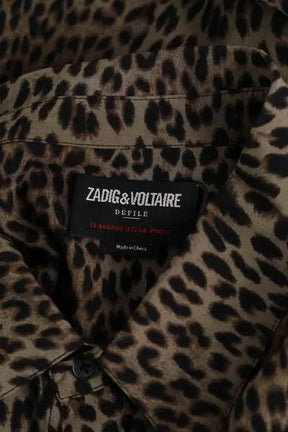 Chemise Zadig & Voltaire Kaki en Viscose