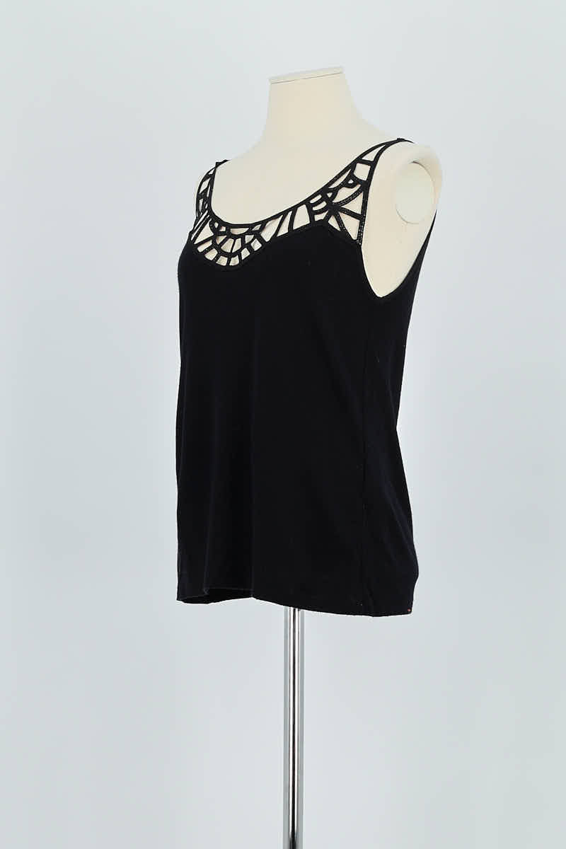 Tops sans manche Sandro  Noir