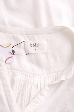 Blouse Ba&Sh Blanc en Coton