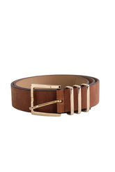 Ceinture Anine Bing Marron en Cuir, taille M - Seconde Main