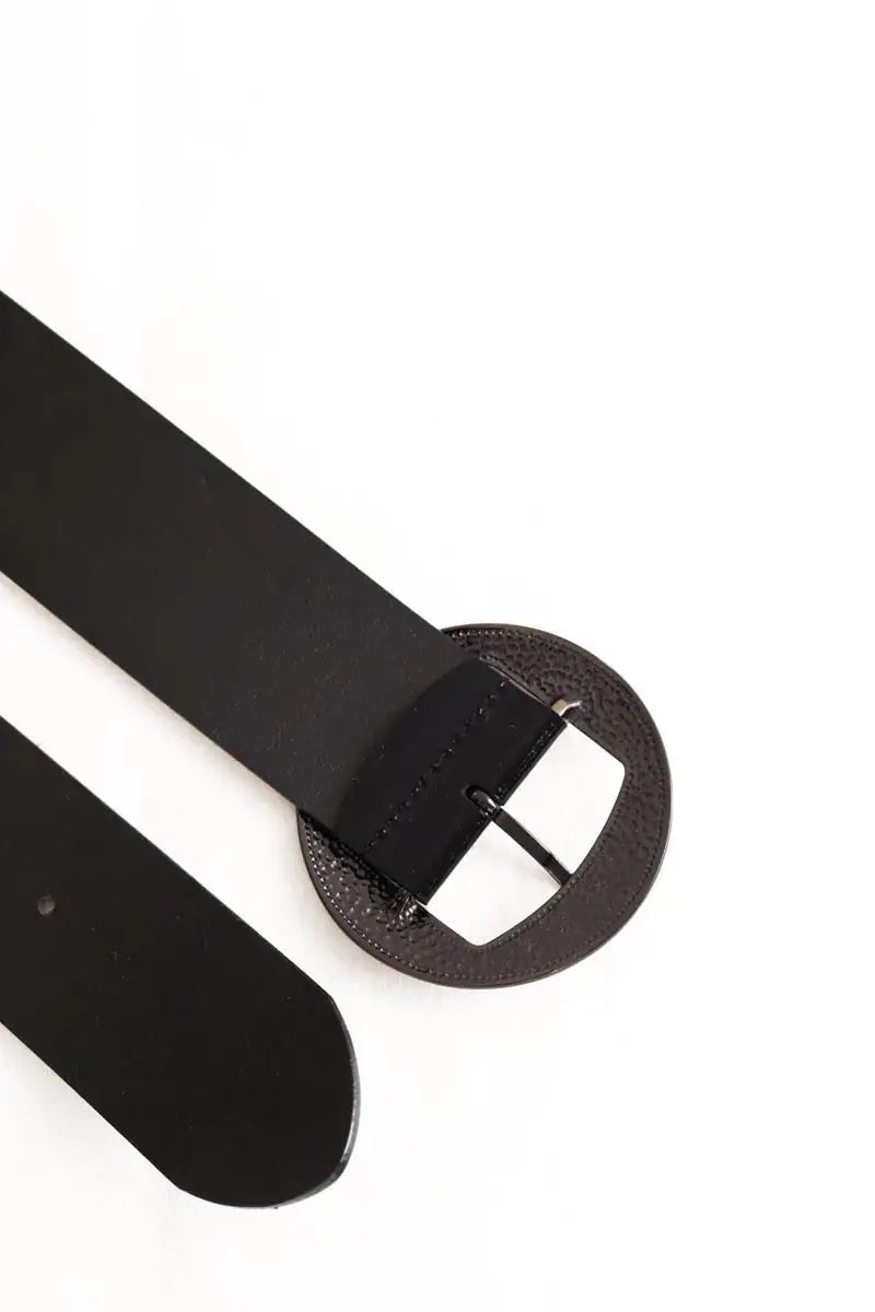 Ceinture Armani Jeans Noir en Cuir