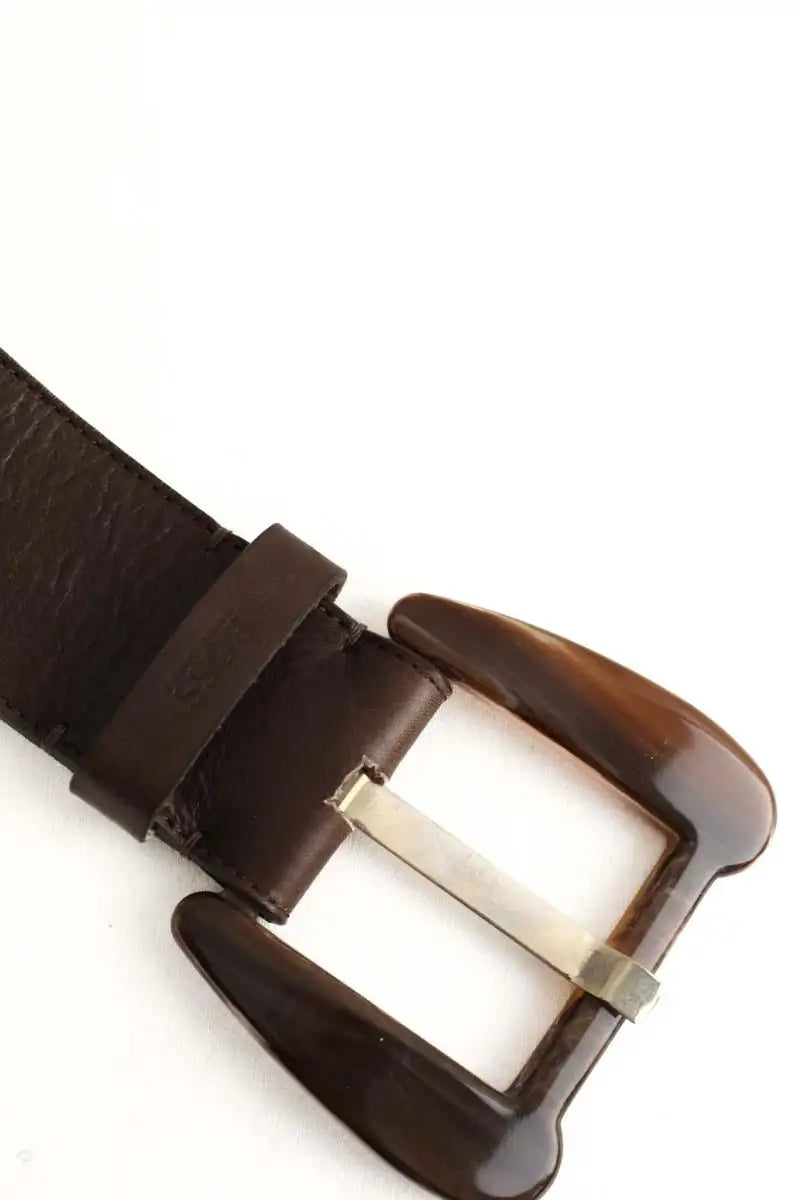 Ceinture Boss Marron en Cuir