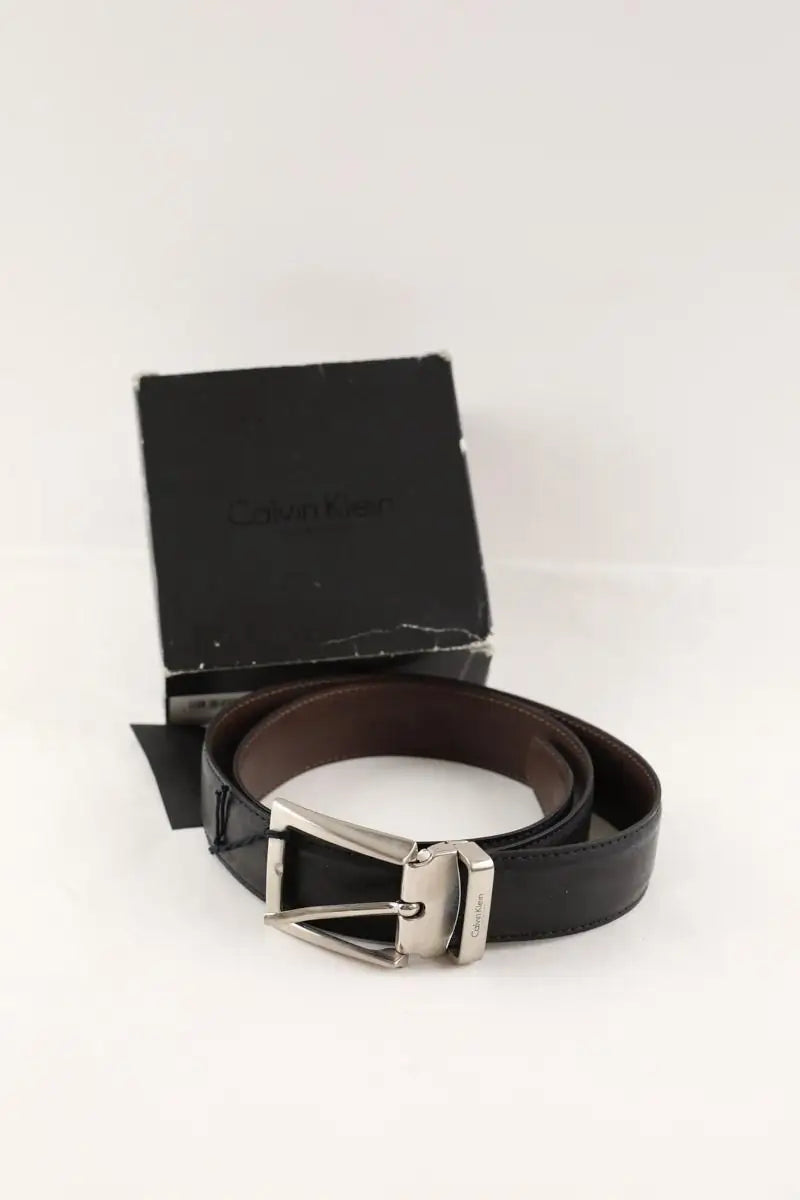 Ceinture Calvin Klein Noir en Cuir