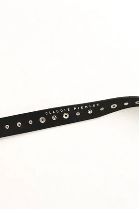 Ceinture Claudie Pierlot Noir en Daim