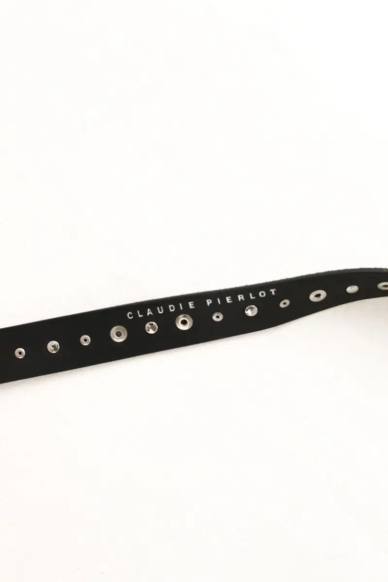 Ceinture Claudie Pierlot Noir en Daim