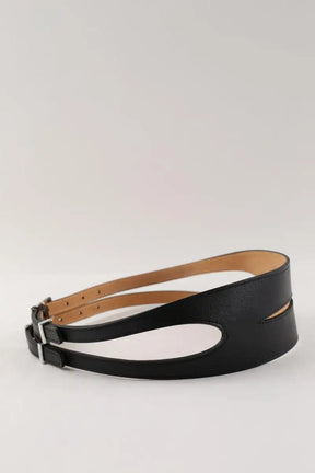 Ceinture en cuir Alexander McQueen Noir en Cuir
