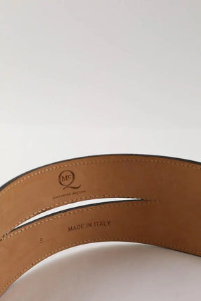 Ceinture en cuir Alexander McQueen Noir en Cuir