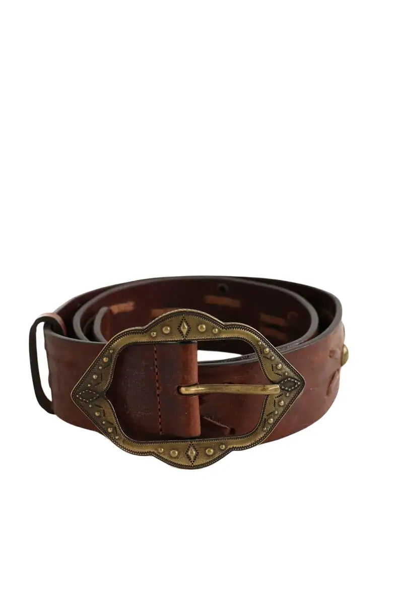 Ceinture en cuir Ba&Sh Marron en Cuir, taille S - Seconde Main