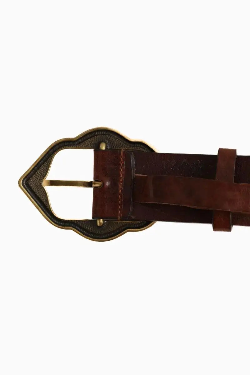 Ceinture en cuir Ba&Sh Marron en Cuir