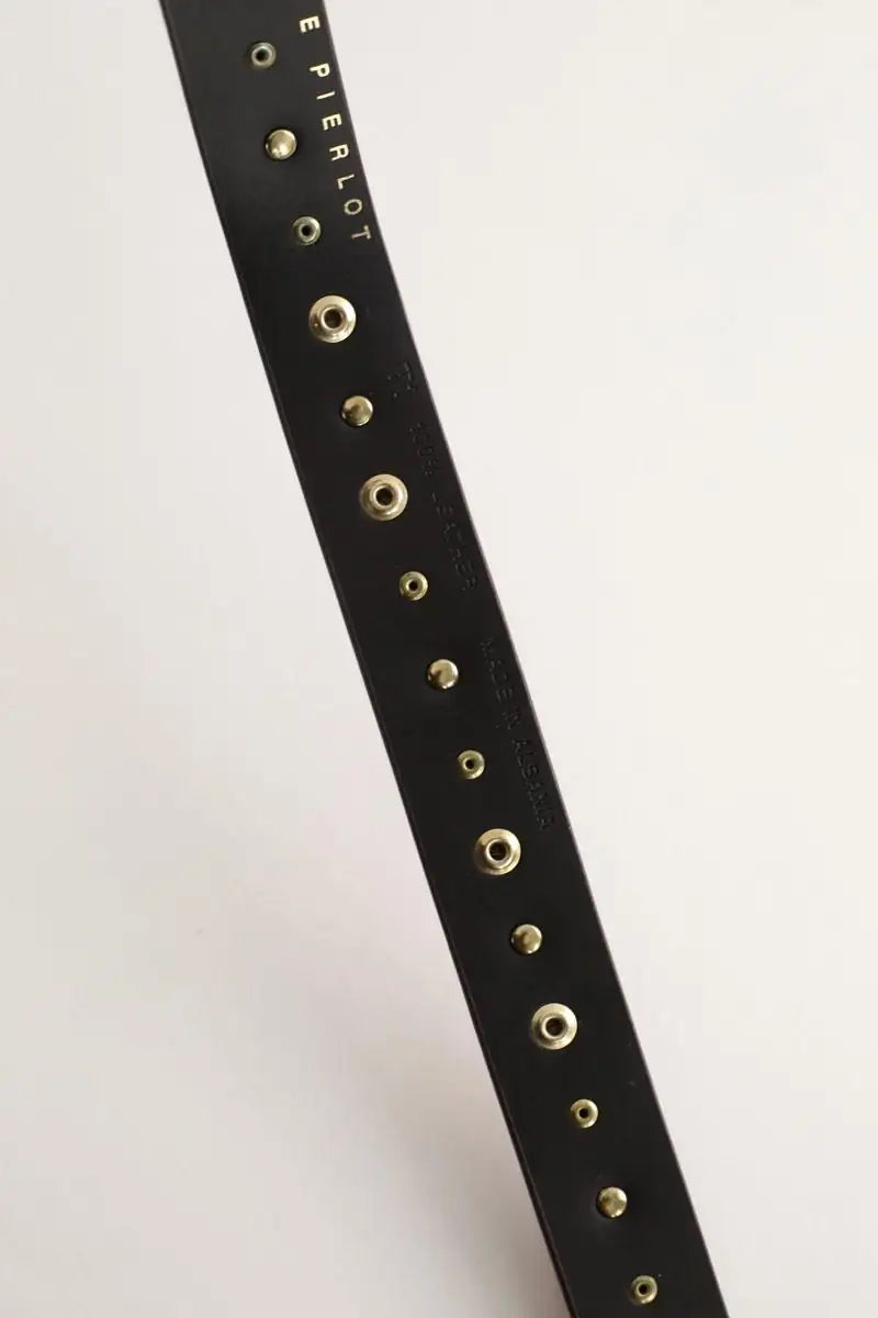 Ceinture en cuir Claudie Pierlot Rouge en Daim