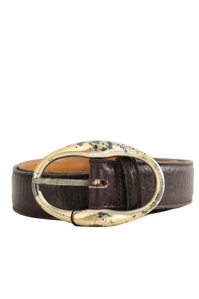 Ceinture en cuir Hugo Boss Marron en Cuir, taille S - Seconde Main