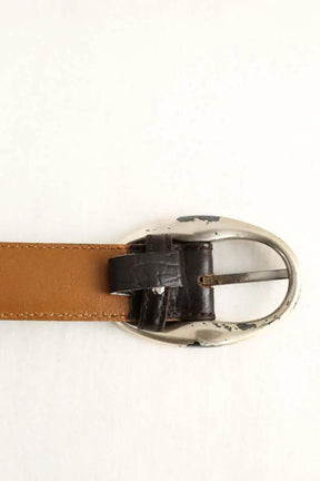 Ceinture en cuir Hugo Boss Marron en Cuir