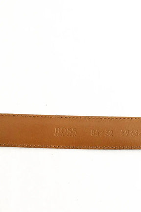 Ceinture en cuir Hugo Boss Marron en Cuir