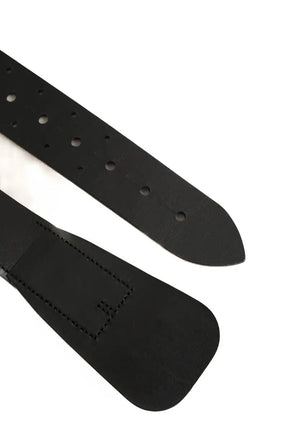 Ceinture en cuir Lanvin Noir en Cuir