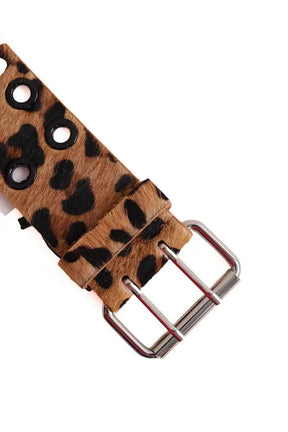 Ceinture en cuir Laurence Bras Beige en Cuir
