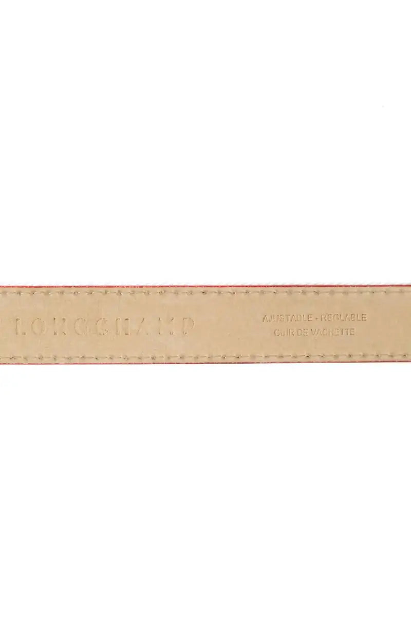Ceinture en cuir Longchamp Rouge en Cuir