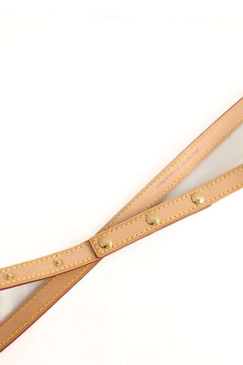 Ceinture en cuir Louis Vuitton Marron en Cuir