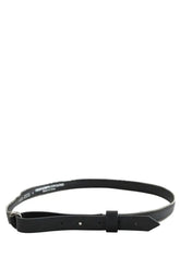 Ceinture en cuir Maje Noir en Coton, taille S - Seconde Main