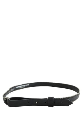 Ceinture en cuir Maje Noir en Coton, taille S - Seconde Main