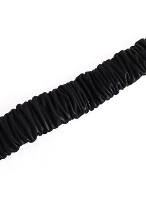 Ceinture en cuir Maje Noir en Cuir