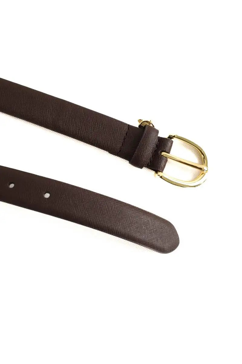 Ceinture en cuir Ralph Lauren Marron en Cuir