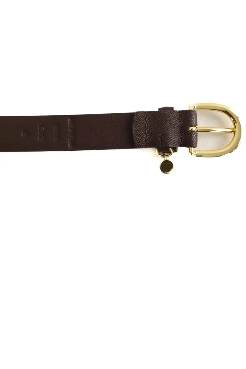 Ceinture en cuir Ralph Lauren Marron en Cuir