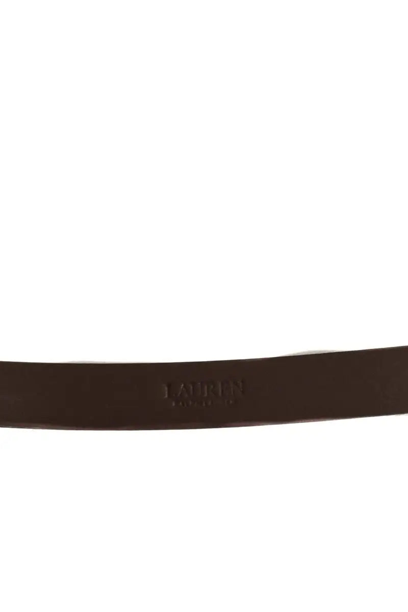 Ceinture en cuir Ralph Lauren Marron en Cuir
