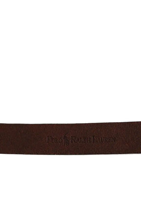 Ceinture en cuir Ralph Lauren Marron en Cuir