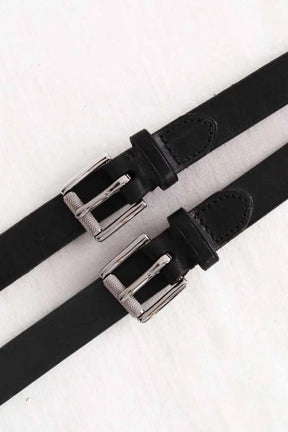 Ceinture en cuir Ralph Lauren Noir en Cuir
