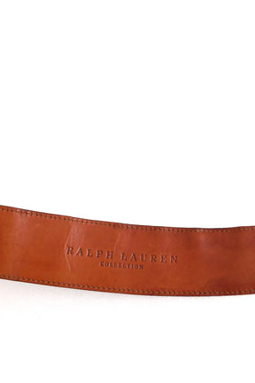 Ceinture en cuir Ralph Lauren Noir en Cuir