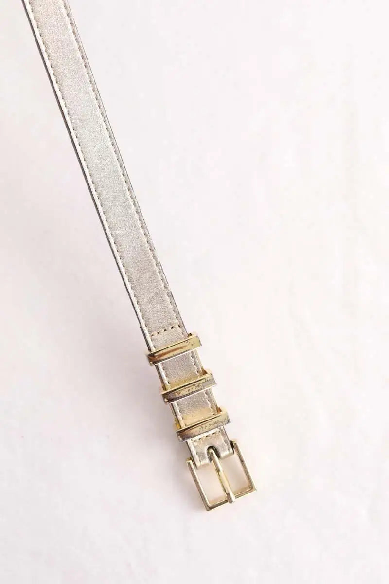 Ceinture en cuir Sandro Doré en Cuir