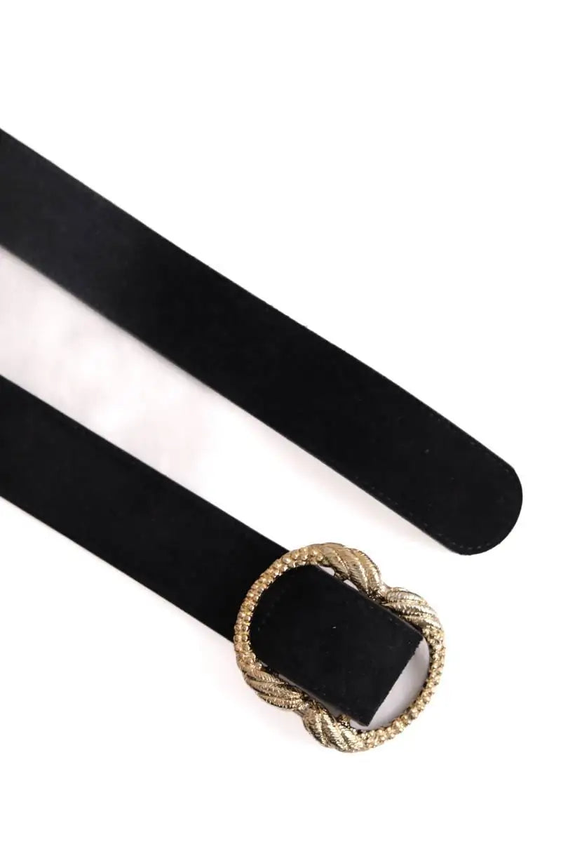 Ceinture en cuir Sézane Artemis Noir en Cuir