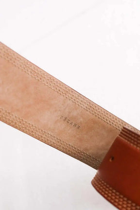 Ceinture en cuir Sézane Marron en Cuir