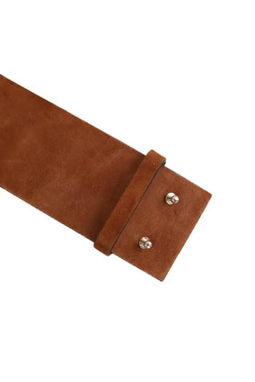 Ceinture en cuir Tara Jarmon Camel en Daim