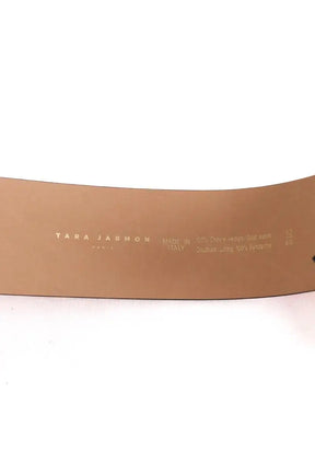Ceinture en cuir Tara Jarmon Rouge en Daim