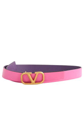 Ceinture en cuir Valentino Rose en Cuir, taille S - Seconde Main