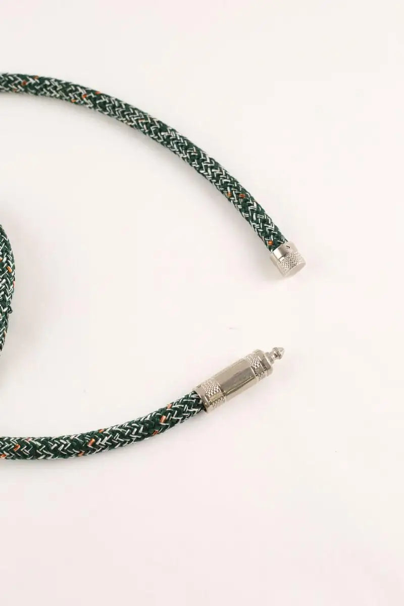 Ceinture en tissu Acne Studios Vert en Coton